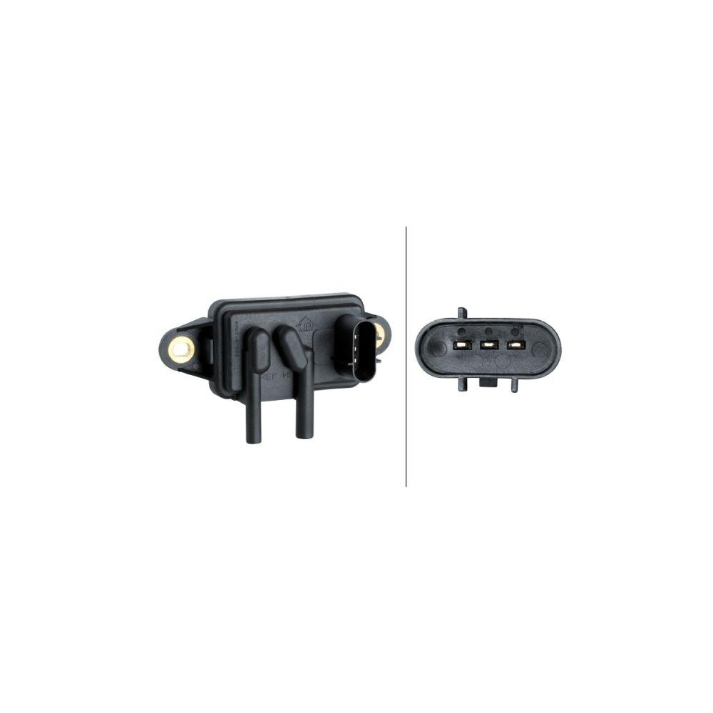 HELLA Sensor, Abgasdruck 6PP 009 409-391 f&uuml;r FORD, nach AGR-K&uuml;hler