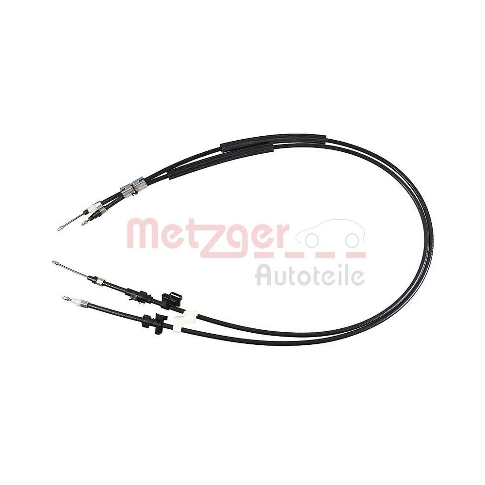 Seilzug, Feststellbremse METZGER 10.5378 f&uuml;r FORD, hinten links, hinten rechts