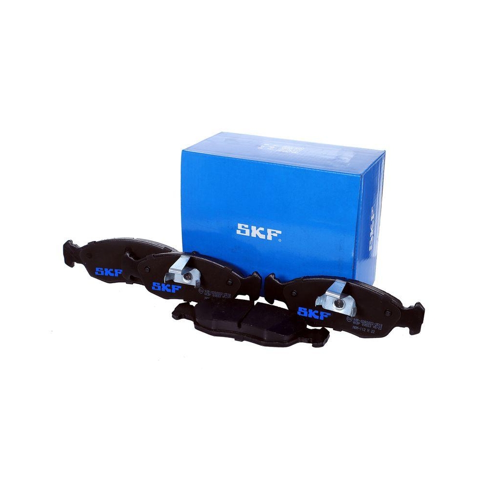 Bremsbelagsatz, Scheibenbremse SKF VKBP 80553 f&uuml;r CITRO&Euml;N PEUGEOT, Vorderachse