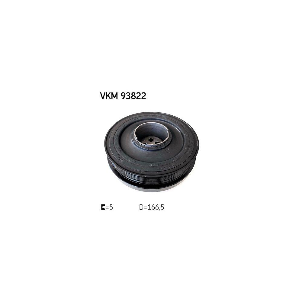 Riemenscheibe, Kurbelwelle SKF VKM 93822 für BMW