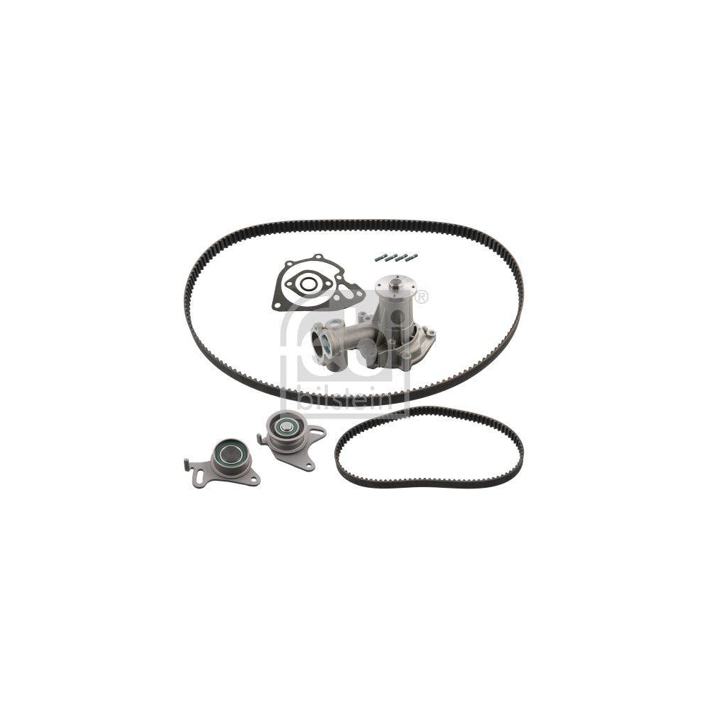 FEBI BILSTEIN Wasserpumpe + Zahnriemensatz 173186 f&uuml;r MITSUBISHI HYUNDAI