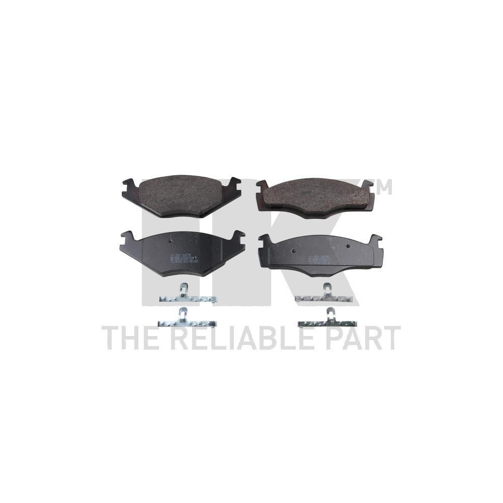 Bremsbelagsatz, Scheibenbremse NK 224735 f&uuml;r SEAT VW, Vorderachse