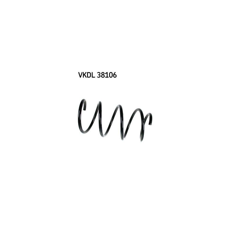 Fahrwerksfeder SKF VKDL 38106 f&uuml;r BMW, Vorderachse