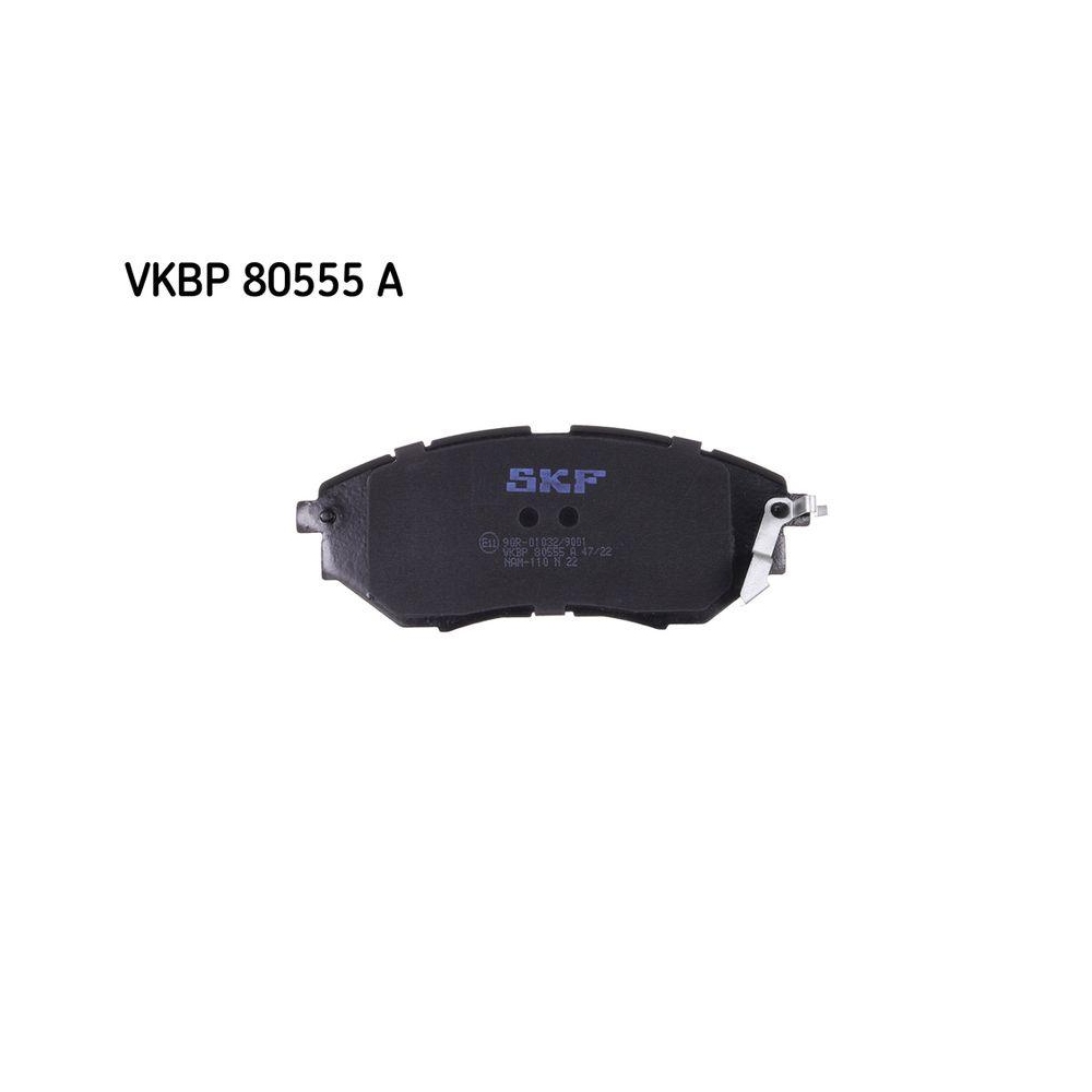 Bremsbelagsatz, Scheibenbremse SKF VKBP 80555 A f&uuml;r SUBARU, Vorderachse