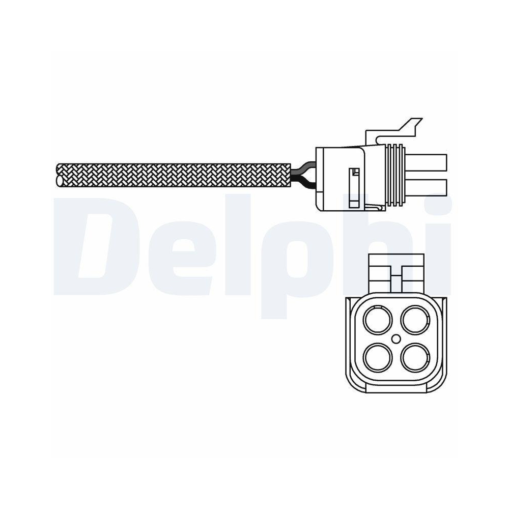 DELPHI ES20290-12B1 Lambdasonde f&uuml;r RENAULT, vor Katalysator