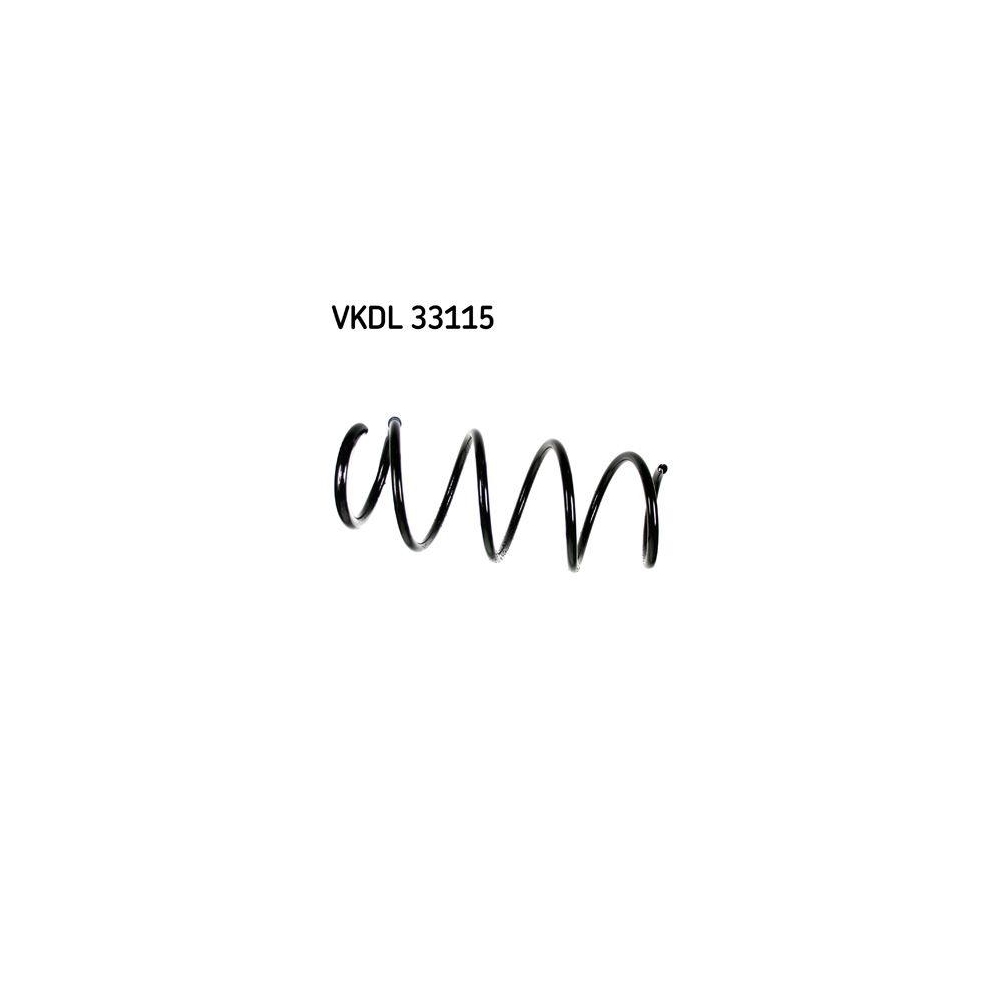 Fahrwerksfeder SKF VKDL 33115 für RENAULT, Vorderachse