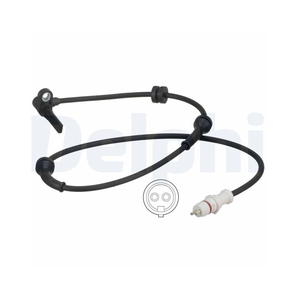 DELPHI SS20608 Sensor, Raddrehzahl f&uuml;r FIAT, Vorderachse rechts