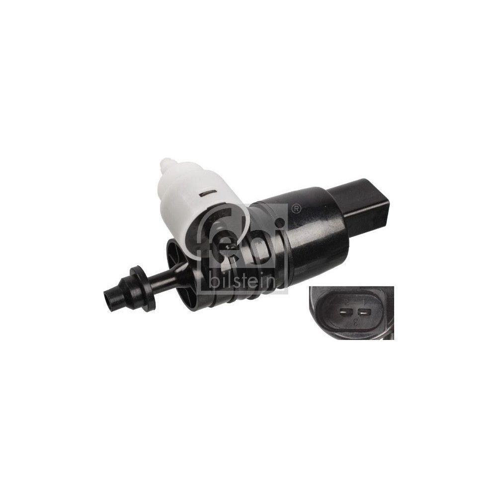 Waschwasserpumpe, Scheibenreinigung FEBI BILSTEIN 107463 für BMW MINI