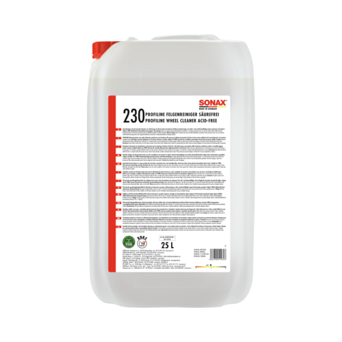 SONAX 02307050 FelgenReiniger Auto Felgenpflege Reifenpflege Autozubeh&ouml;r 25l