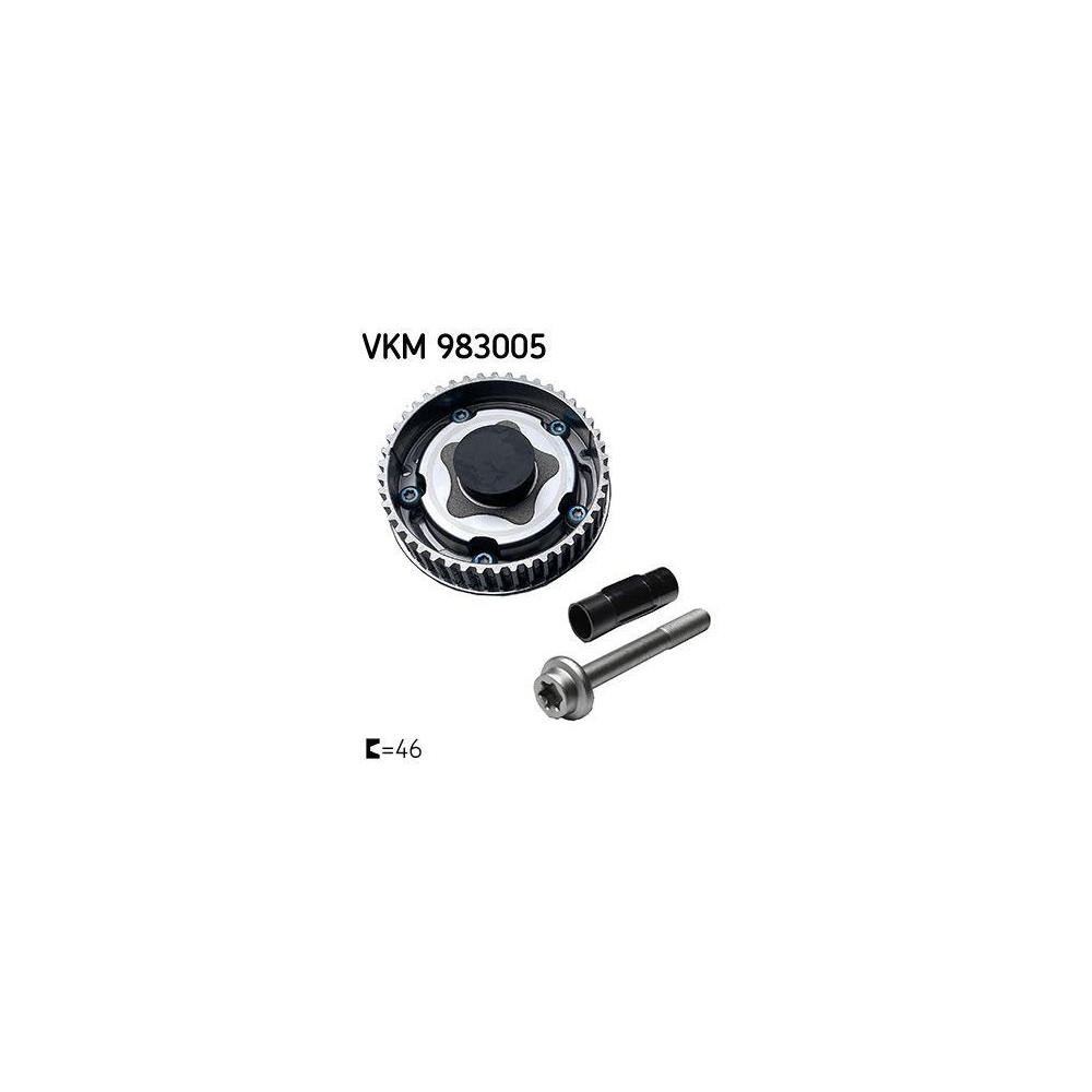 Nockenwellenversteller SKF VKM 983005 f&uuml;r OPEL VAUXHALL, Einlassseite