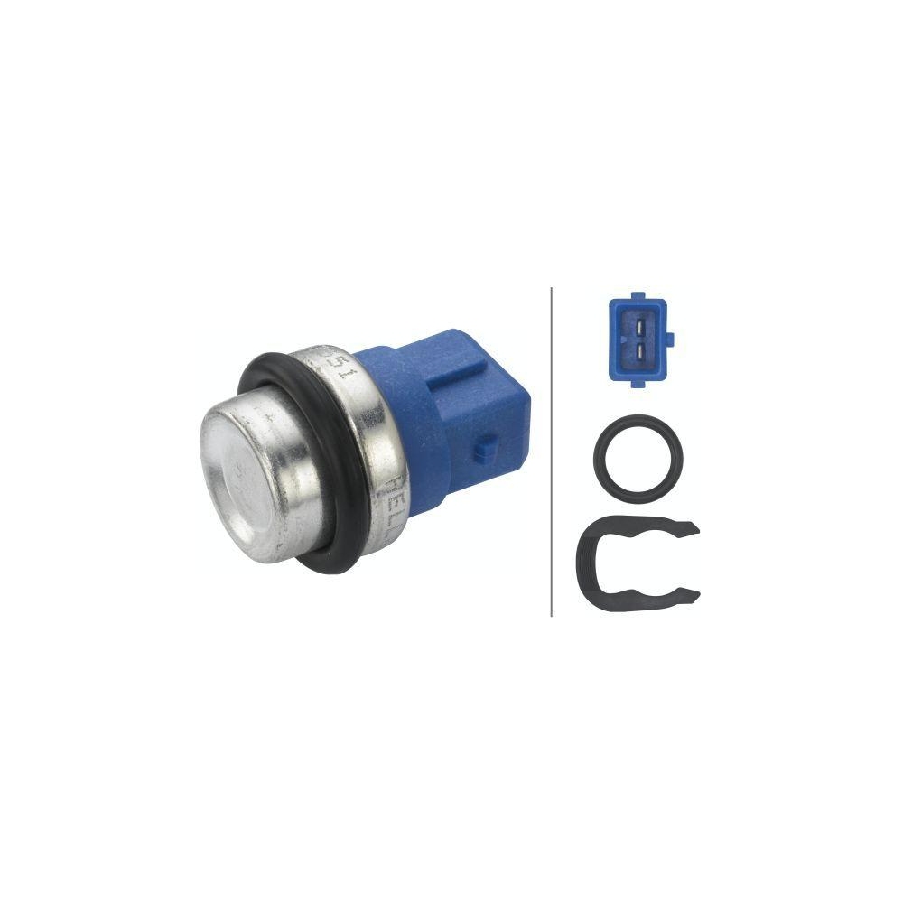 HELLA Sensor, Kühlmitteltemperatur 6PT 009 107-551 für AUDI FORD SEAT SKODA VW