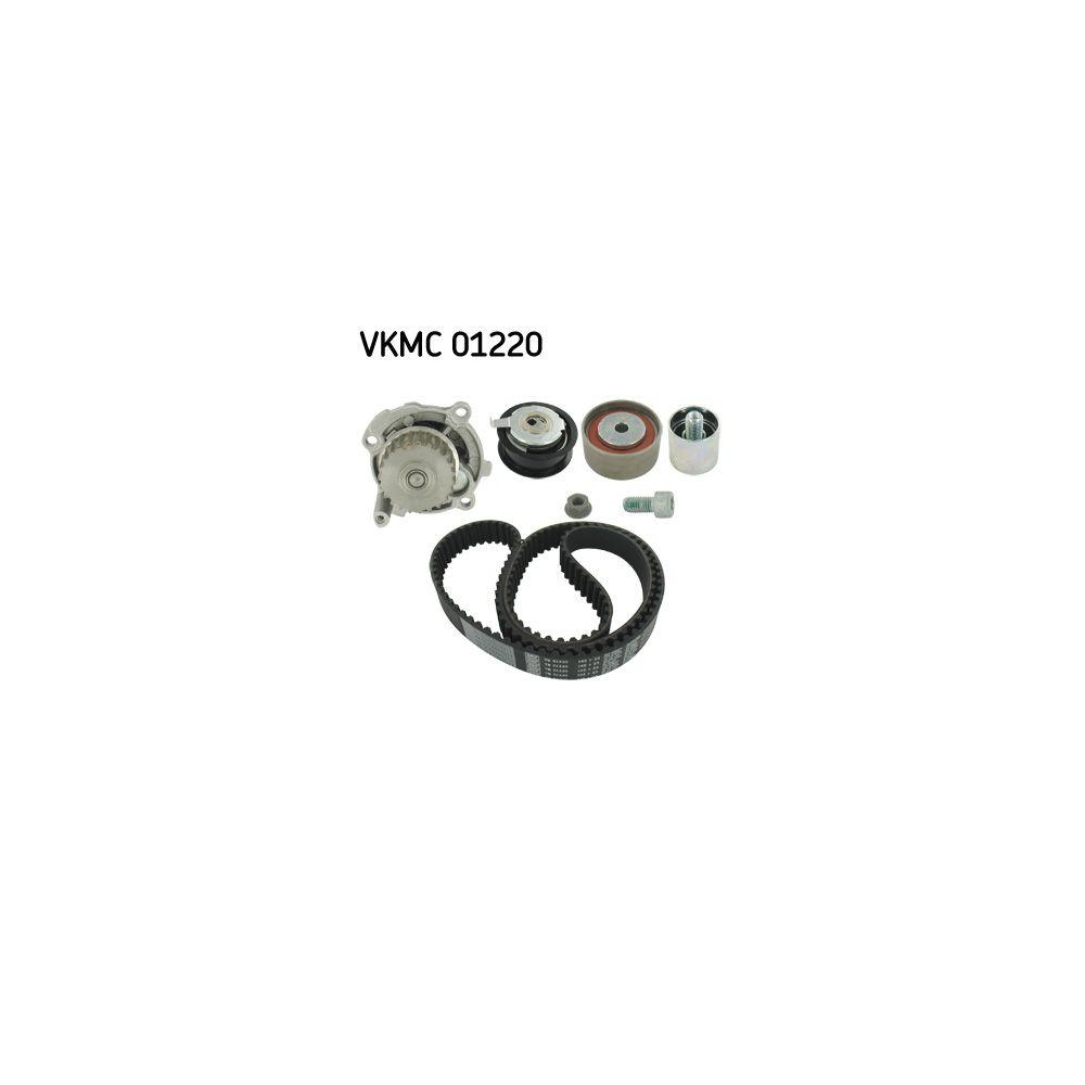 Wasserpumpe + Zahnriemensatz SKF VKMC 01220 f&uuml;r AUDI FORD MITSUBISHI SEAT SKODA