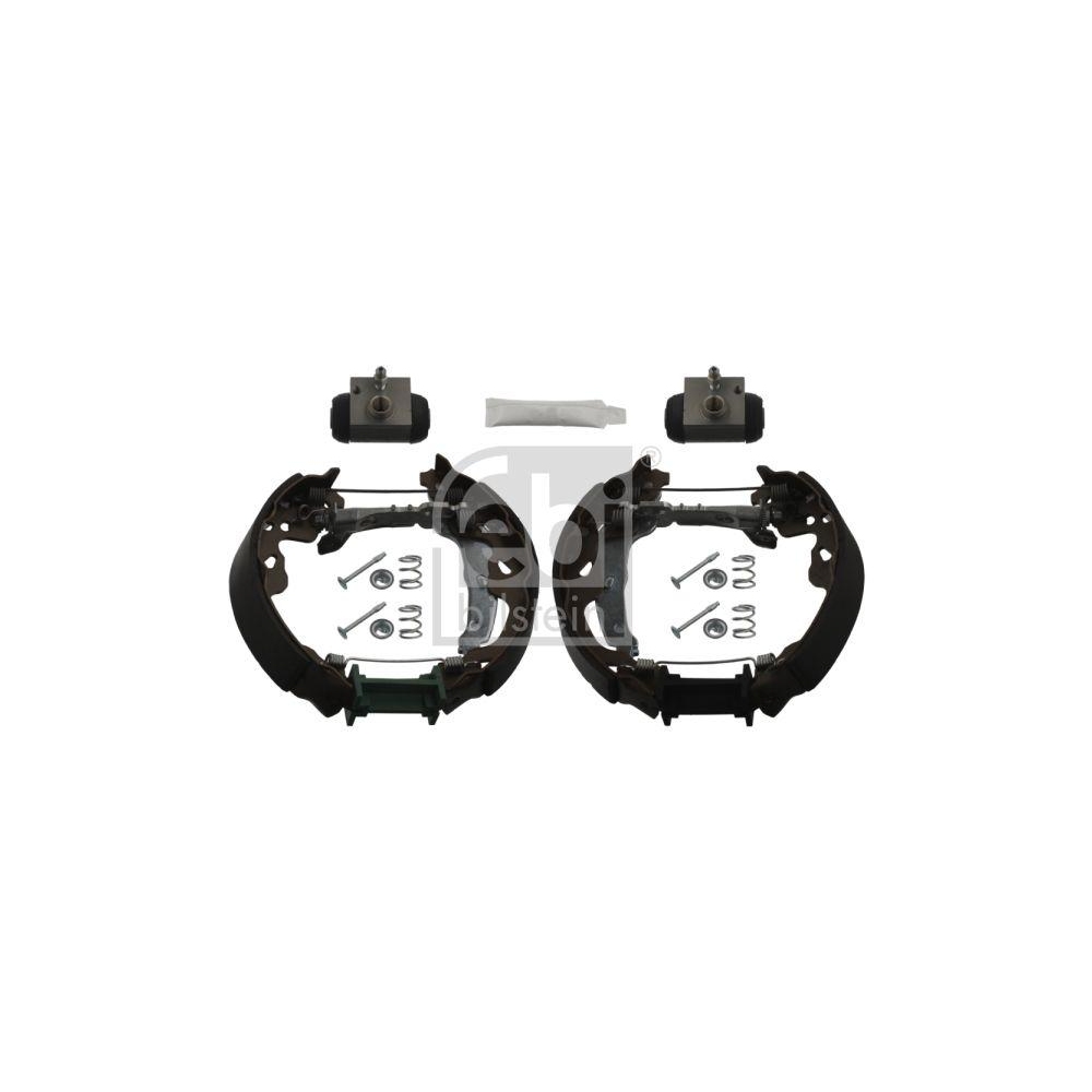 FEBI BILSTEIN Bremsbackensatz 37534 für CITROËN PEUGEOT TOYOTA, Hinterachse