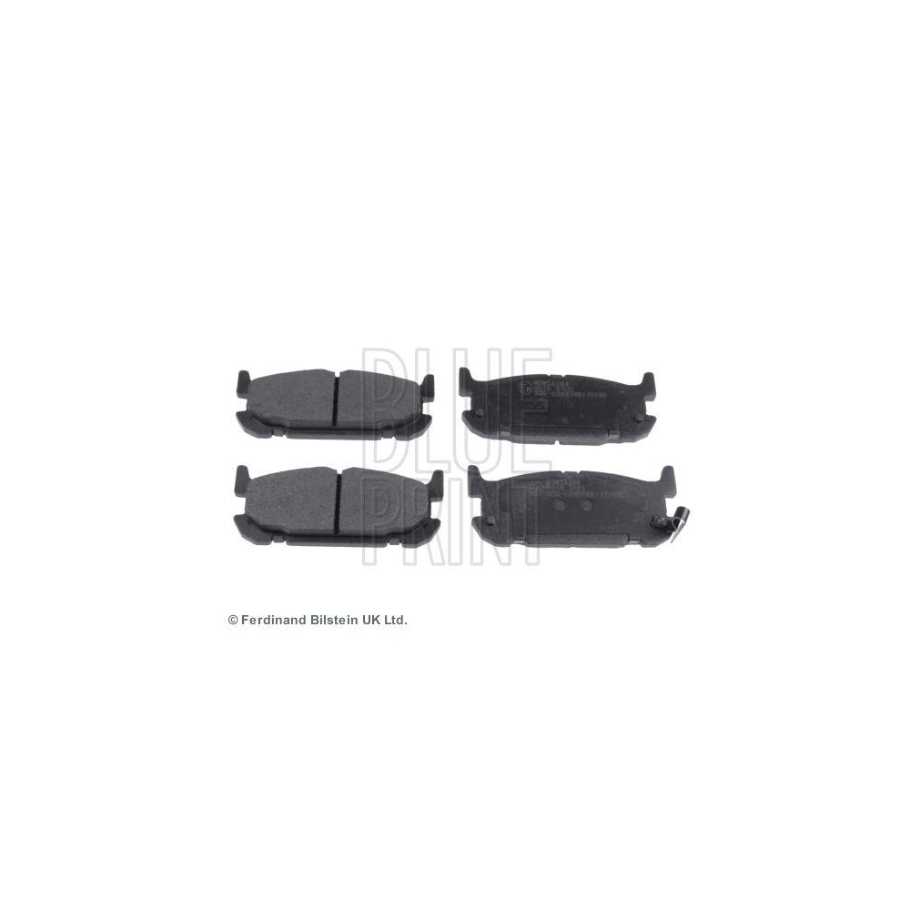 Bremsbelagsatz, Scheibenbremse BLUE PRINT ADM54284 f&uuml;r MAZDA, Hinterachse