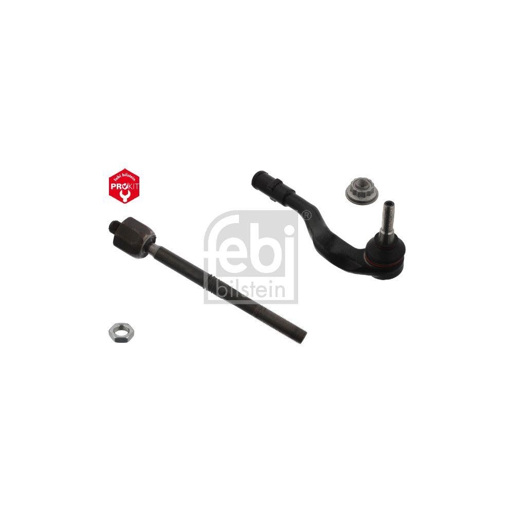 Spurstange FEBI BILSTEIN 43796 ProKit für AUDI, Vorderachse rechts