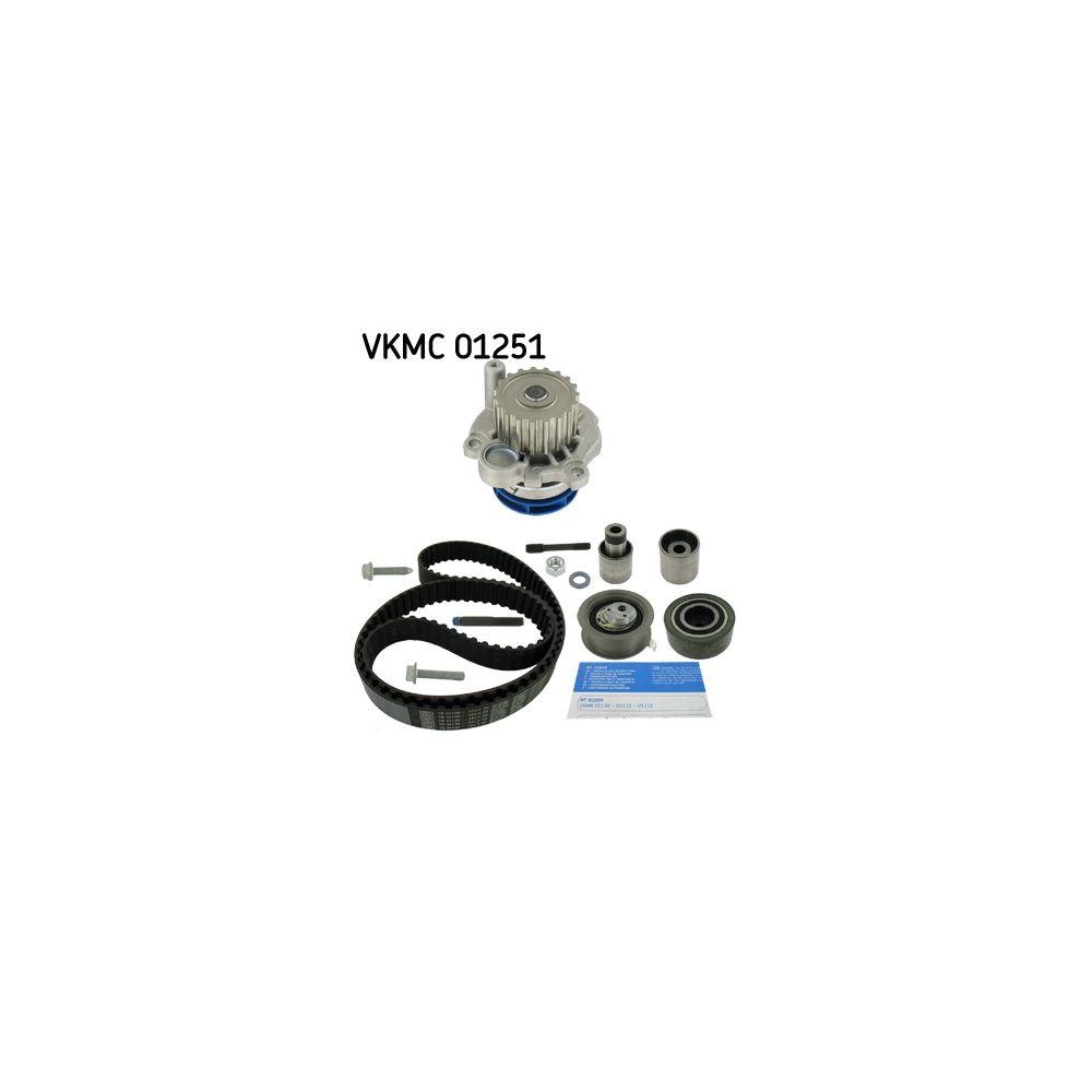 Wasserpumpe + Zahnriemensatz SKF VKMC 01251 für AUDI FORD SEAT SKODA VW VW (FAW)
