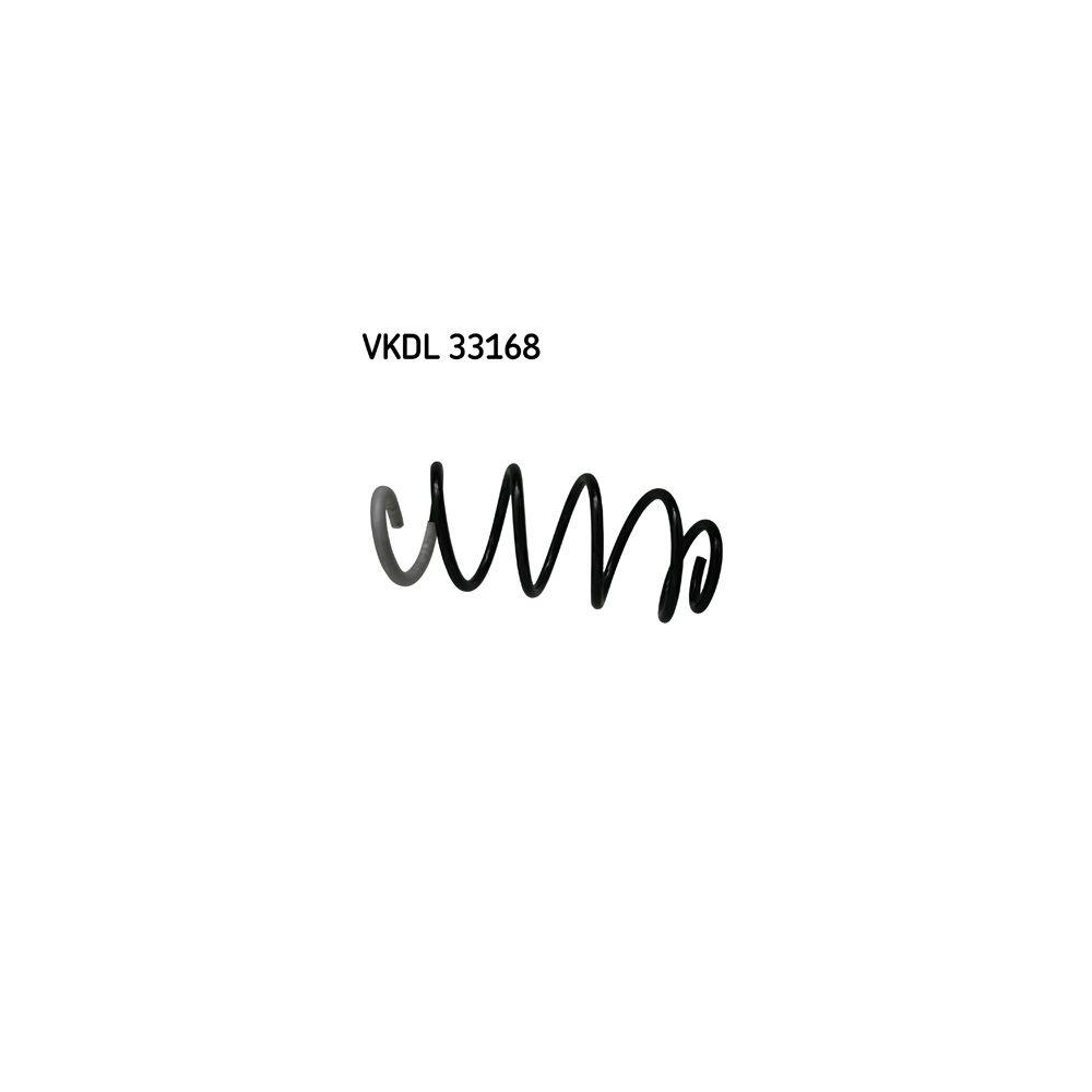 Fahrwerksfeder SKF VKDL 33168 f&uuml;r PEUGEOT, Vorderachse