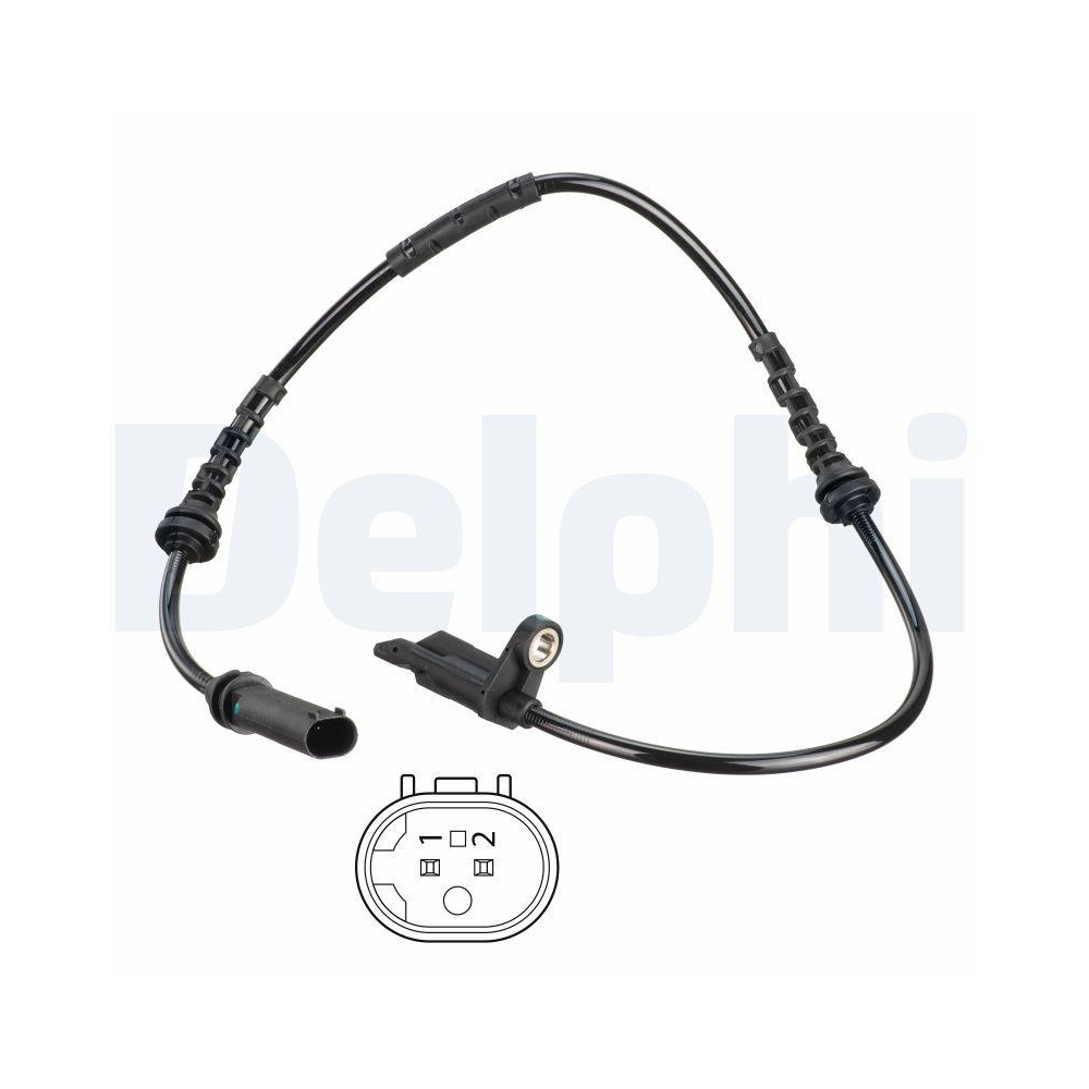 DELPHI SS20768 Sensor, Raddrehzahl f&uuml;r BMW MINI, Hinterachse