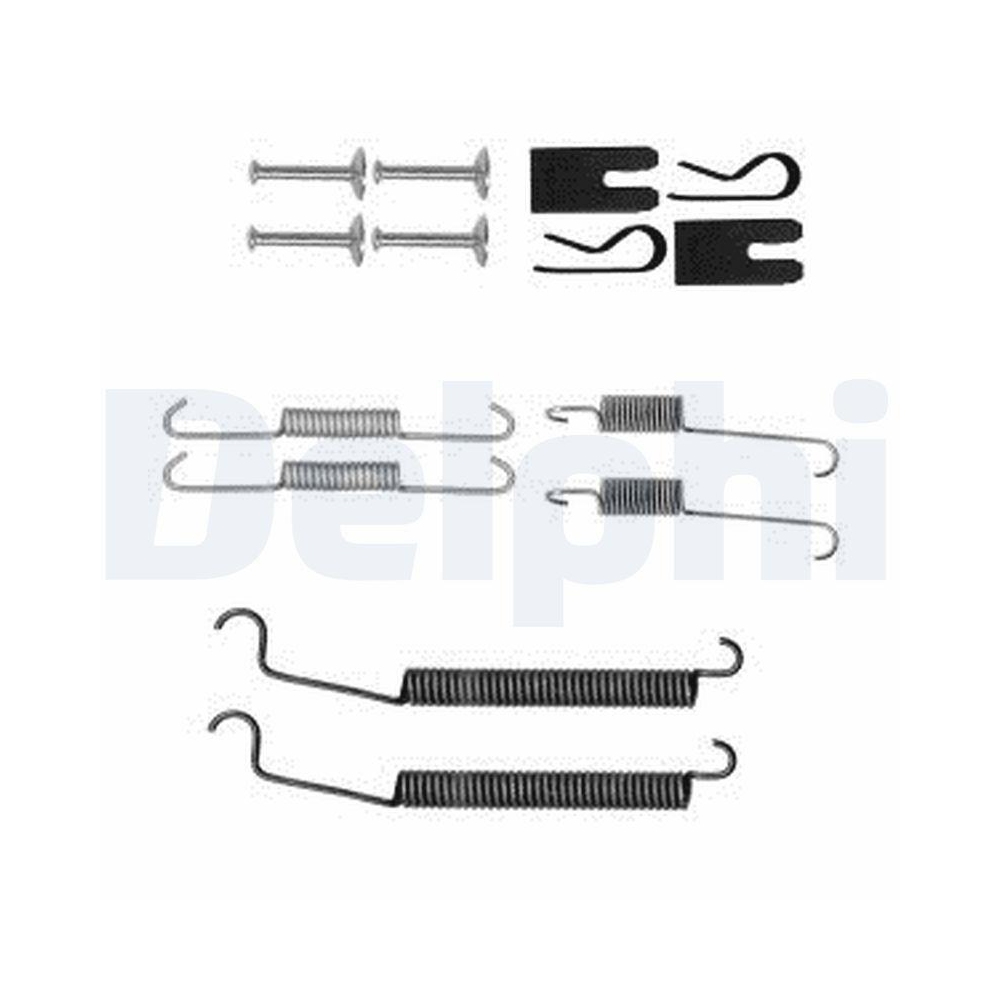 DELPHI LY1383 Zubeh&ouml;rsatz, Bremsbacken f&uuml;r, Hinterachse