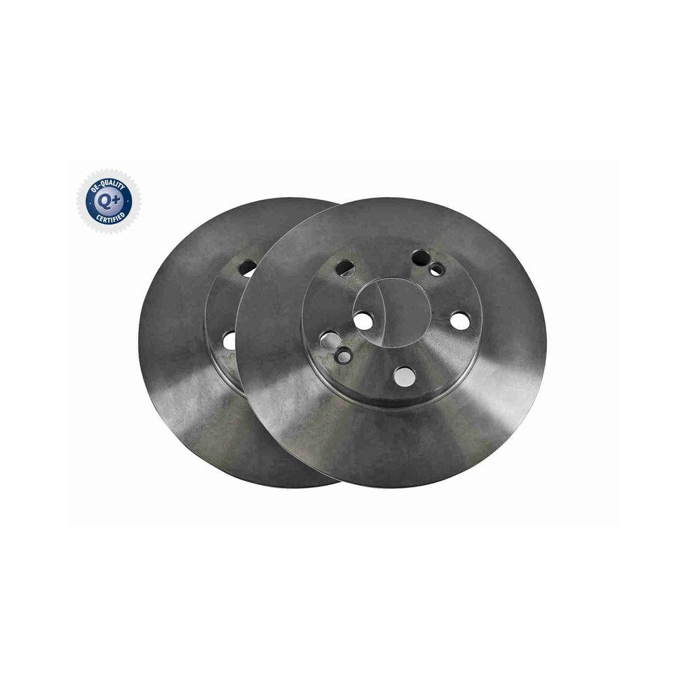 VAICO V46-80009 2 St&uuml;ck Bremsscheiben Q+, Erstausr&uuml;sterqualit&auml;t f&uuml;r RENAULT, Vorderachse