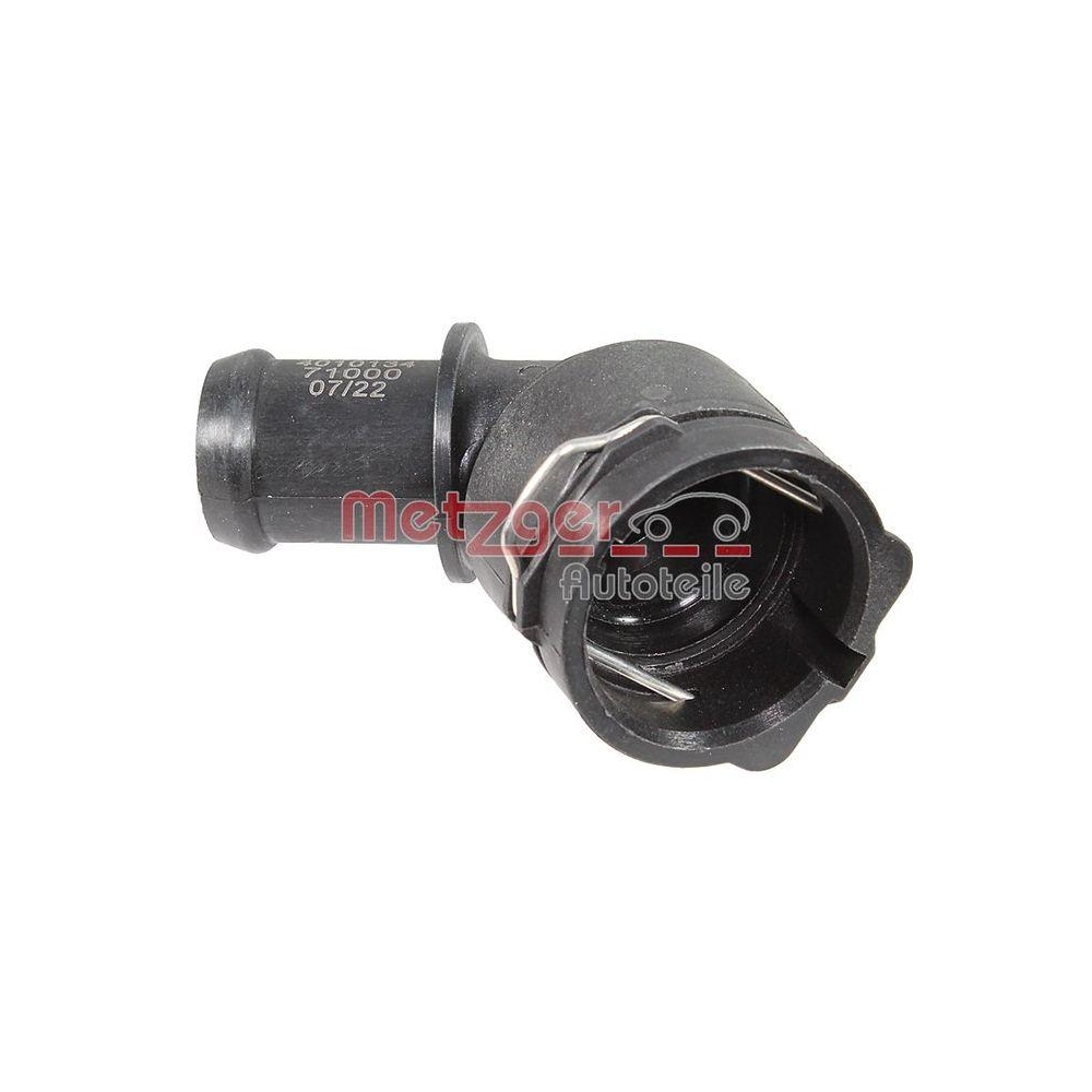 Anschlussstutzen, Kühlmittelleitung METZGER AUTOTEILE 4010134 GREENPARTS für VW