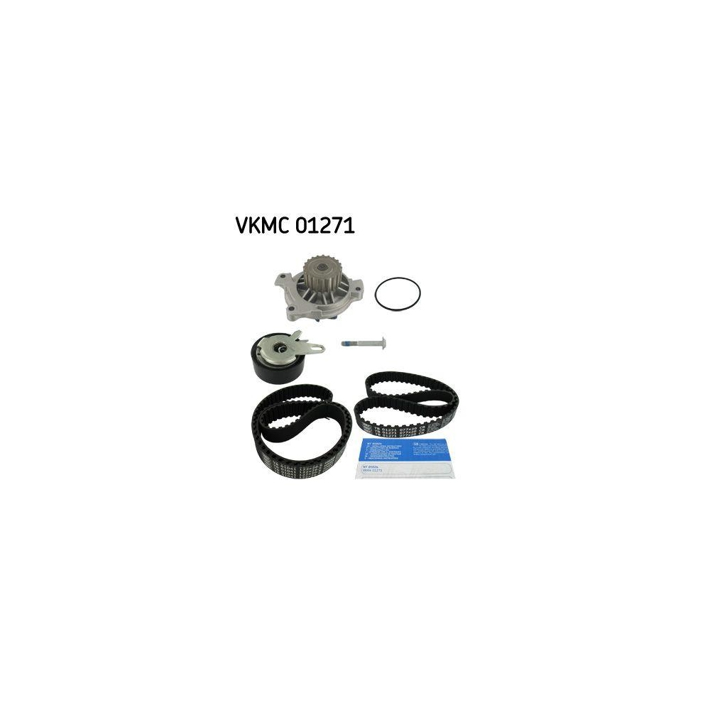 Wasserpumpe + Zahnriemensatz SKF VKMC 01271 f&uuml;r AUDI SEAT SKODA VOLVO VW