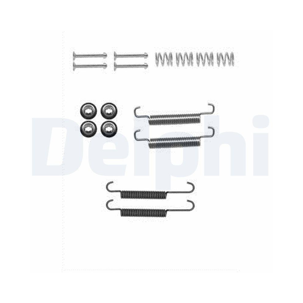 DELPHI LY1384 Zubeh&ouml;rsatz, Bremsbacken f&uuml;r, Hinterachse