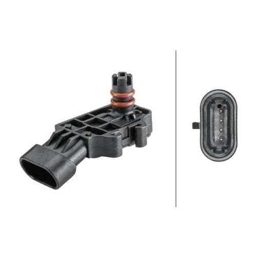 HELLA Sensor, Ladedruck 6PP 358 152-121 f&uuml;r MITSUBISHI OPEL PEUGEOT CHEVROLET