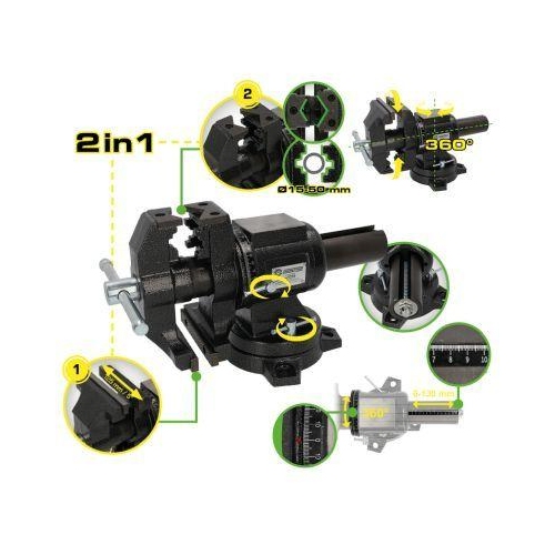 KS TOOLS 512.5060 Schraubstock f&uuml;r