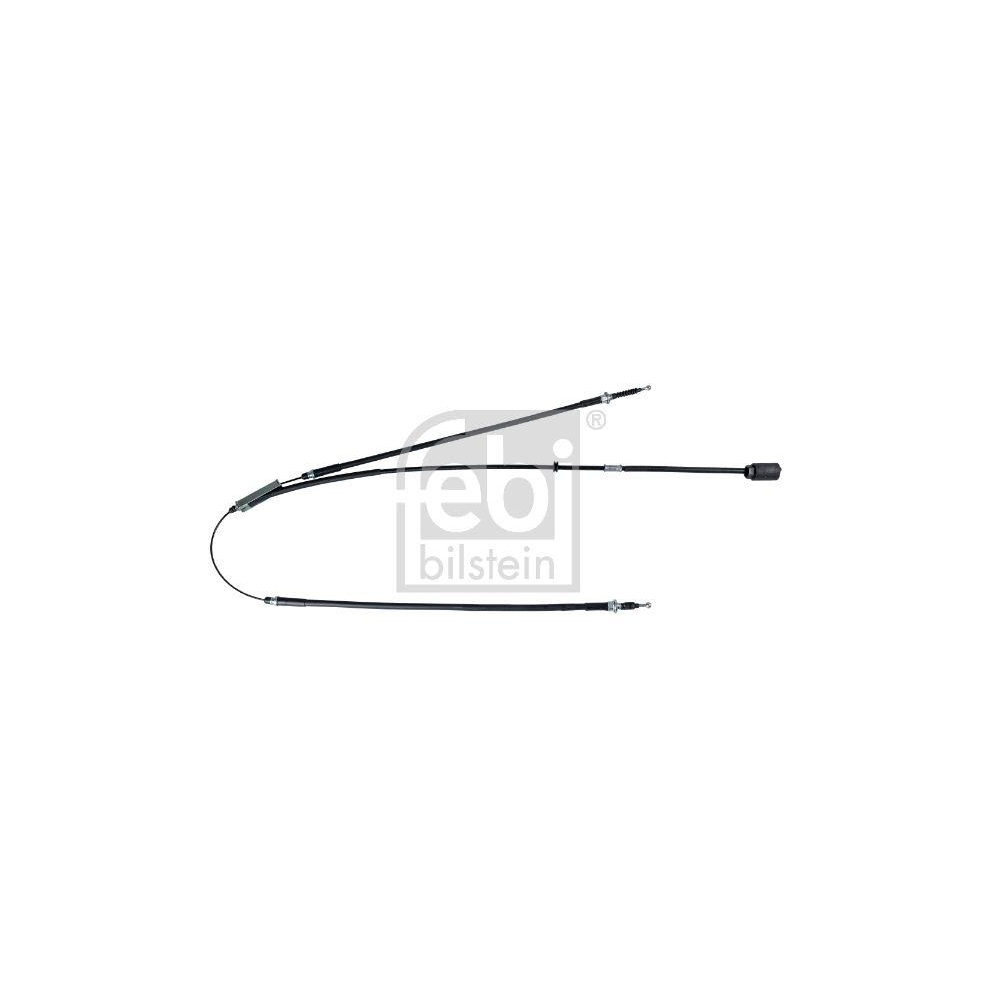Seilzug, Feststellbremse FEBI BILSTEIN 109239 f&uuml;r OPEL VAUXHALL, hinten