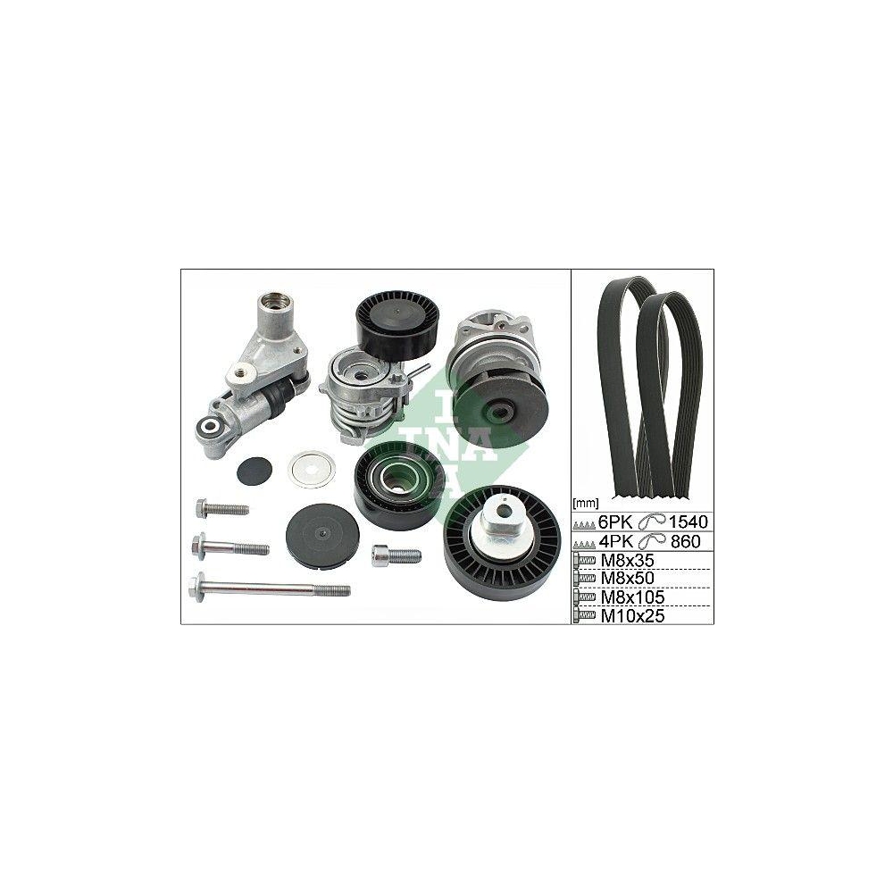 Wasserpumpe + Keilrippenriemensatz Schaeffler INA 529 0053 30 für BMW MINI