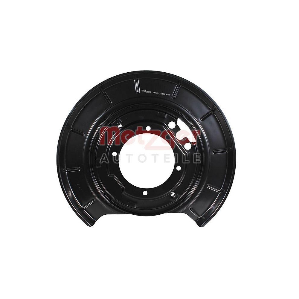Spritzblech, Bremsscheibe METZGER AUTOTEILE 6115617 f&uuml;r MERCEDES-BENZ