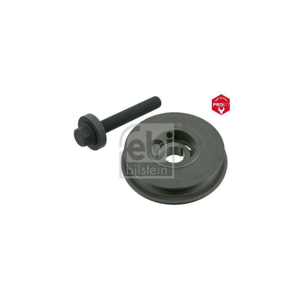 FEBI BILSTEIN Riemenscheibe, Kurbelwelle 33620 ProKit f&uuml;r OPEL SAAB VAUXHALL