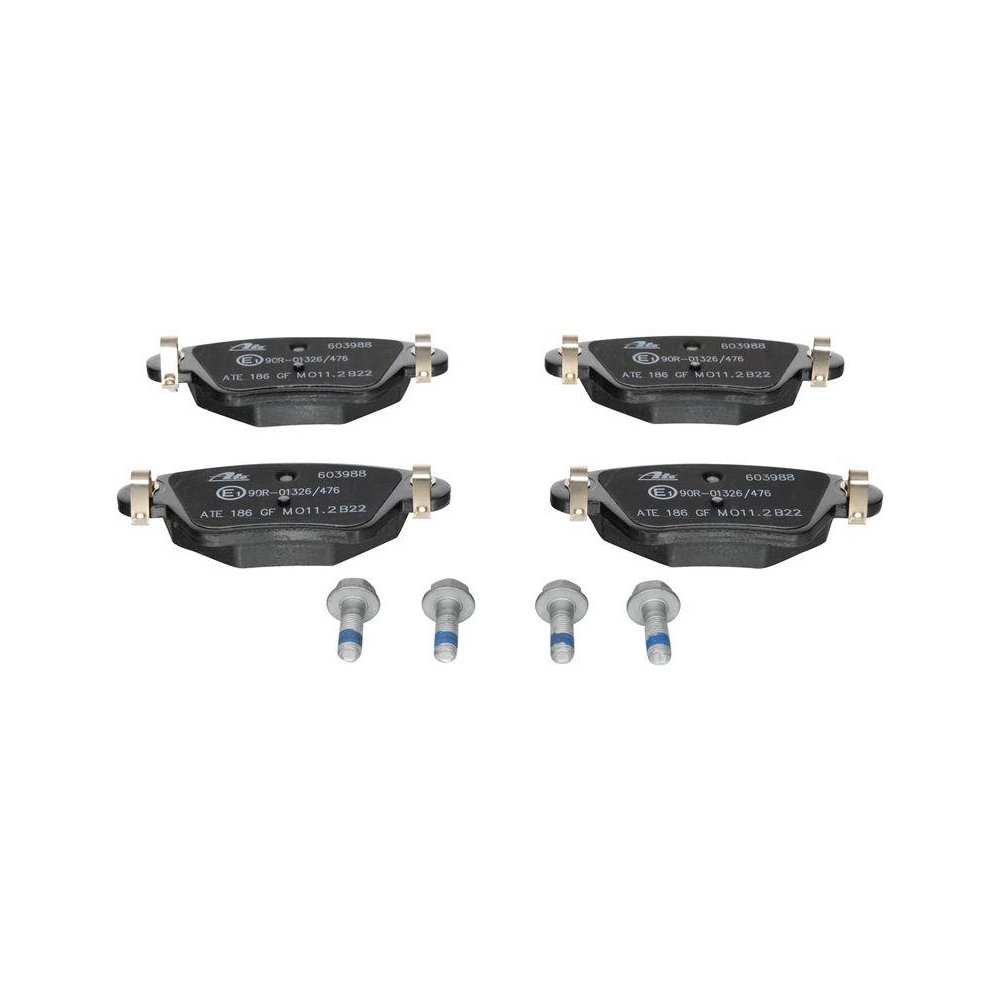 Bremsbelagsatz, Scheibenbremse ATE 13.0460-3988.2 f&uuml;r FORD JAGUAR RENAULT