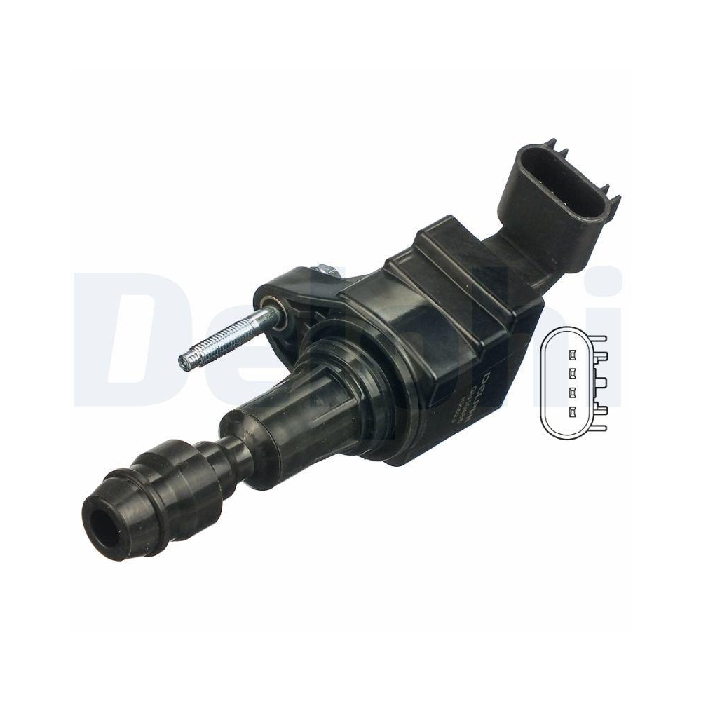 DELPHI GN10485-12B1 Z&uuml;ndspule f&uuml;r OPEL SAAB VAUXHALL CHEVROLET HITACHI BUICK
