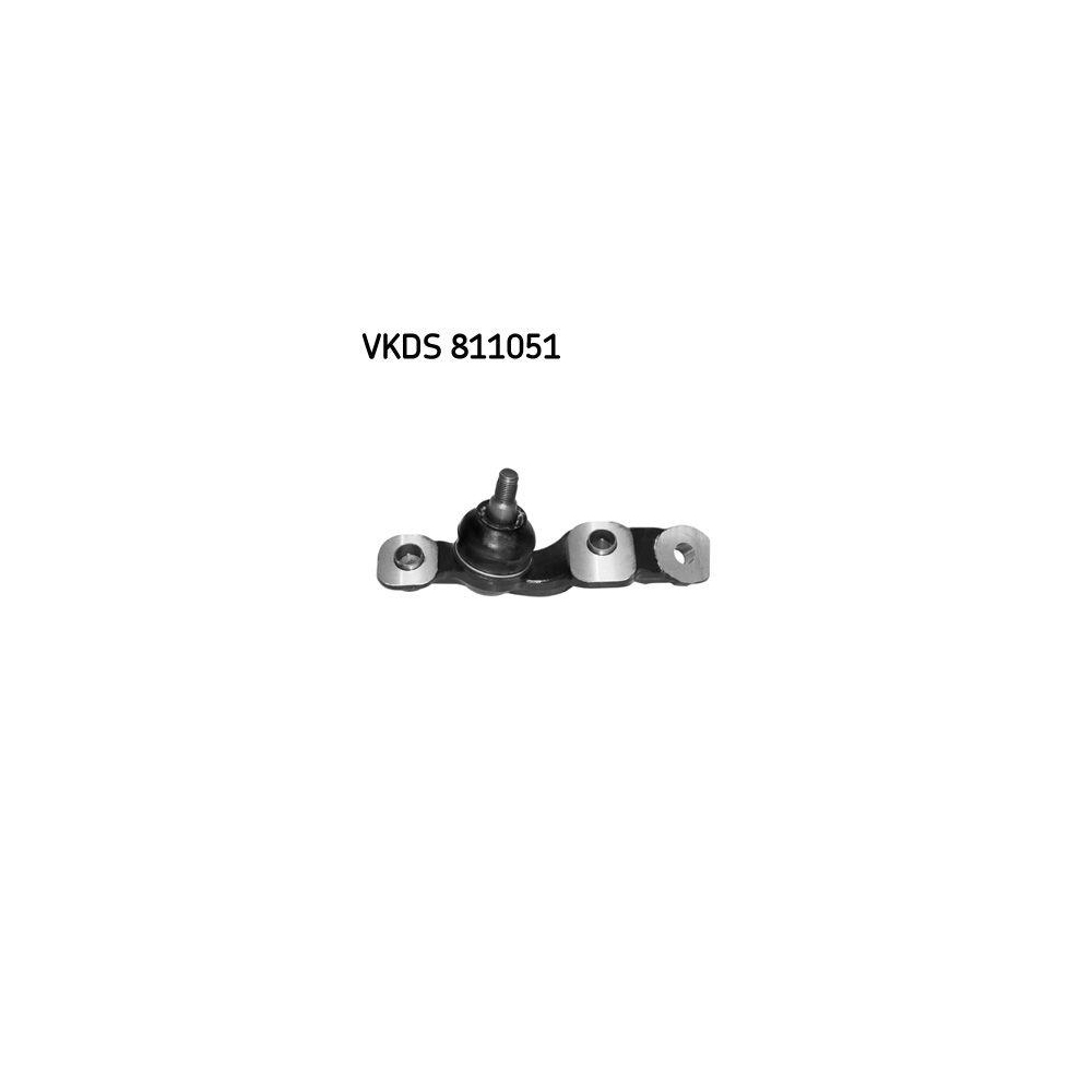 Trag-/F&uuml;hrungsgelenk SKF VKDS 811051 f&uuml;r TOYOTA LEXUS, Vorderachse links, unten