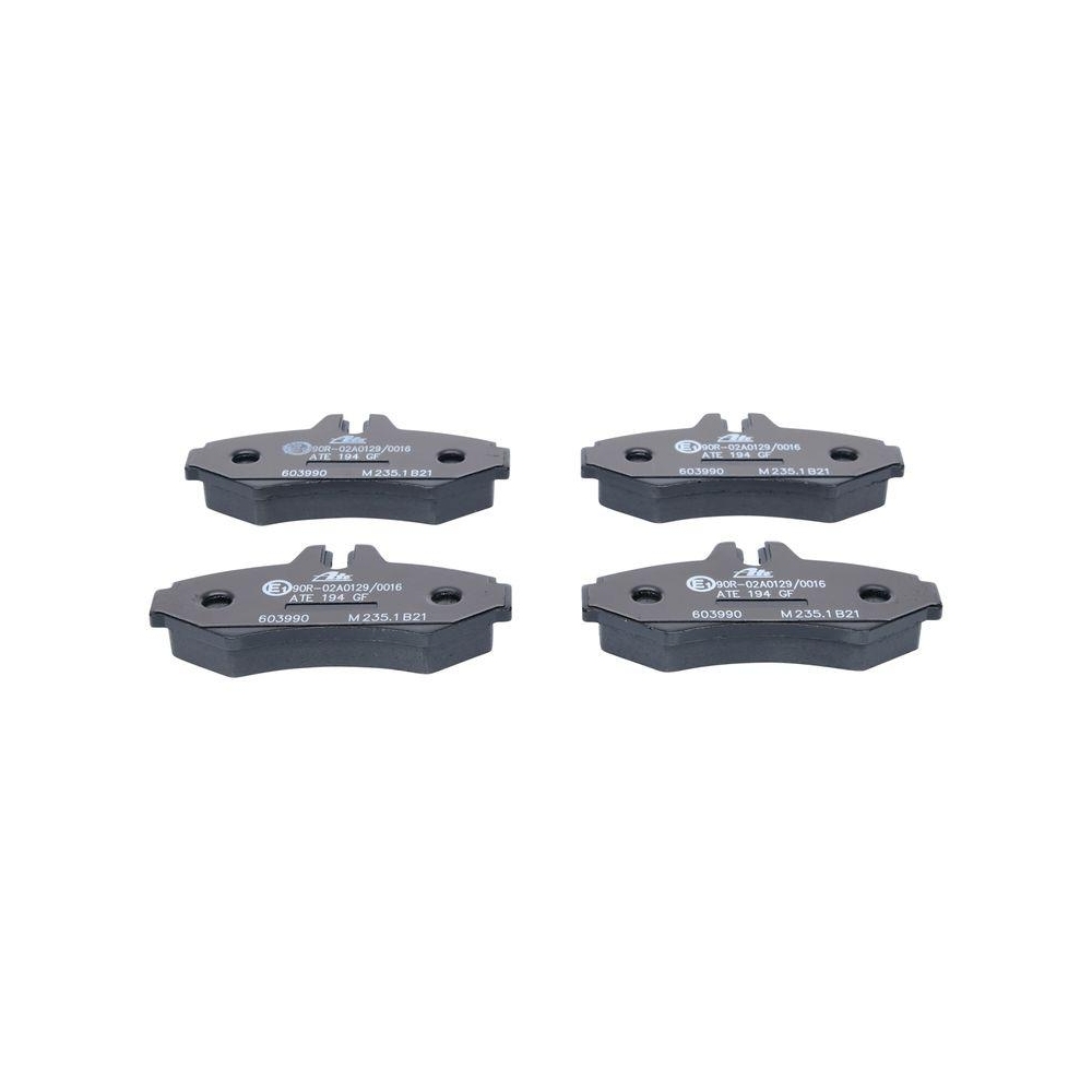 Bremsbelagsatz, Scheibenbremse ATE 13.0460-3990.2 f&uuml;r MERCEDES-BENZ VAG