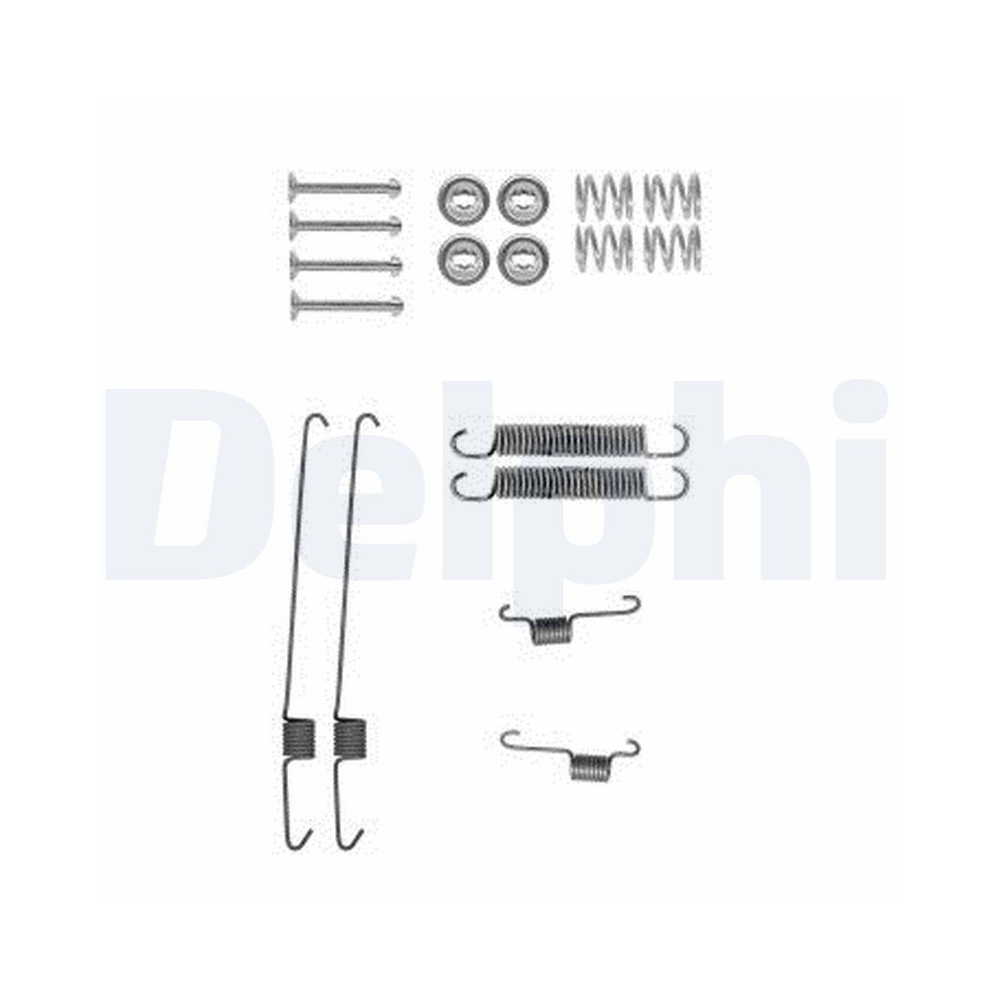 DELPHI LY1387 Zubeh&ouml;rsatz, Bremsbacken f&uuml;r DAIHATSU, Hinterachse