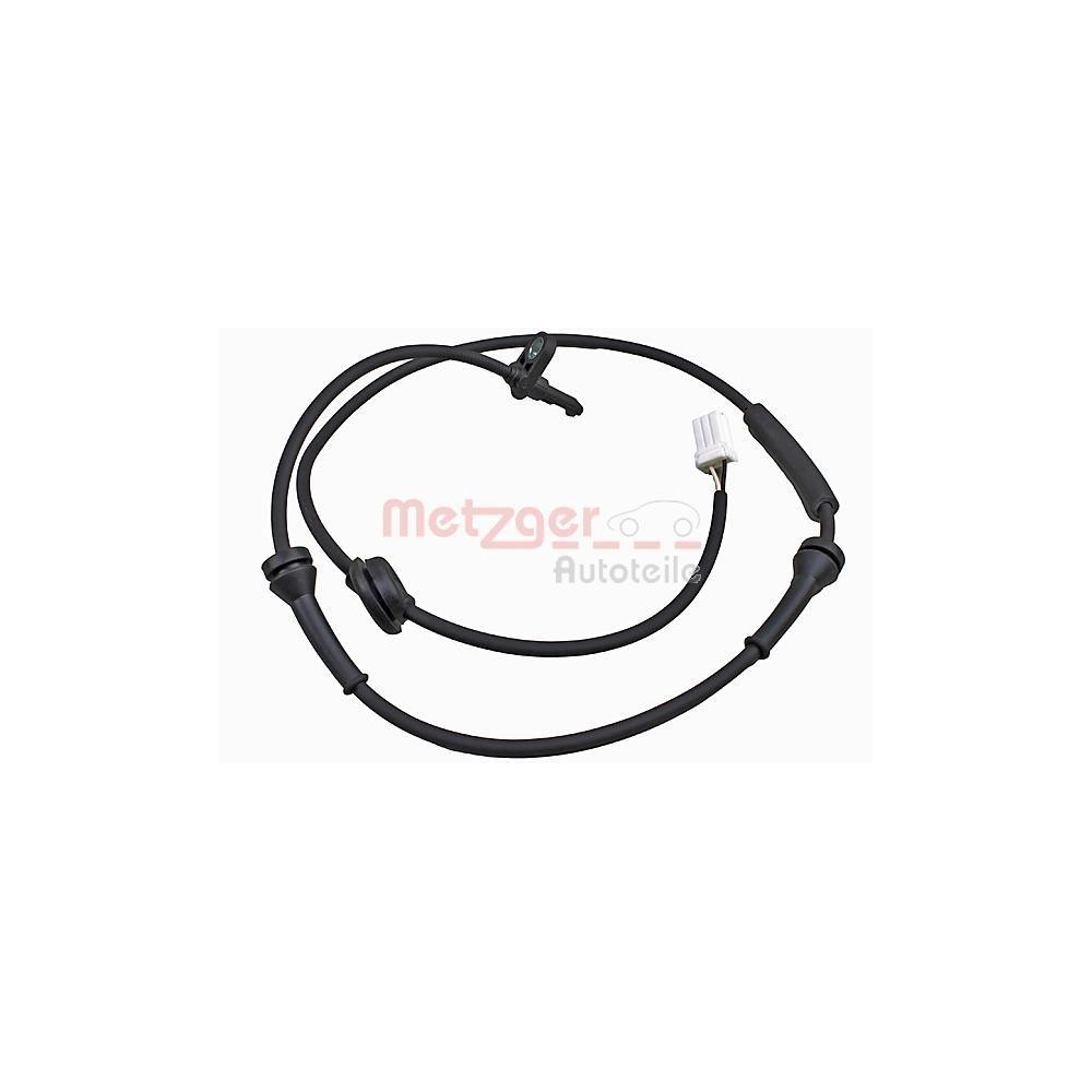 Sensor, Raddrehzahl METZGER 09001431 f&uuml;r FORD, Hinterachse rechts