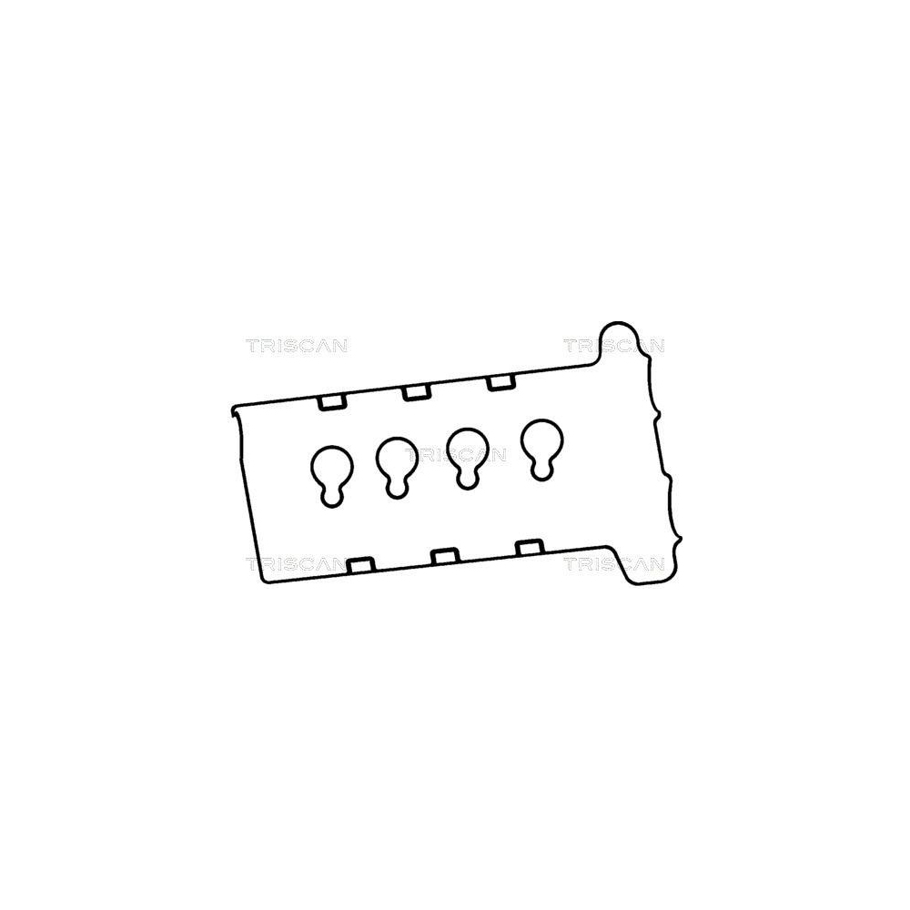 Dichtungssatz, Zylinderkopfhaube TRISCAN 515-5093 für SATURN