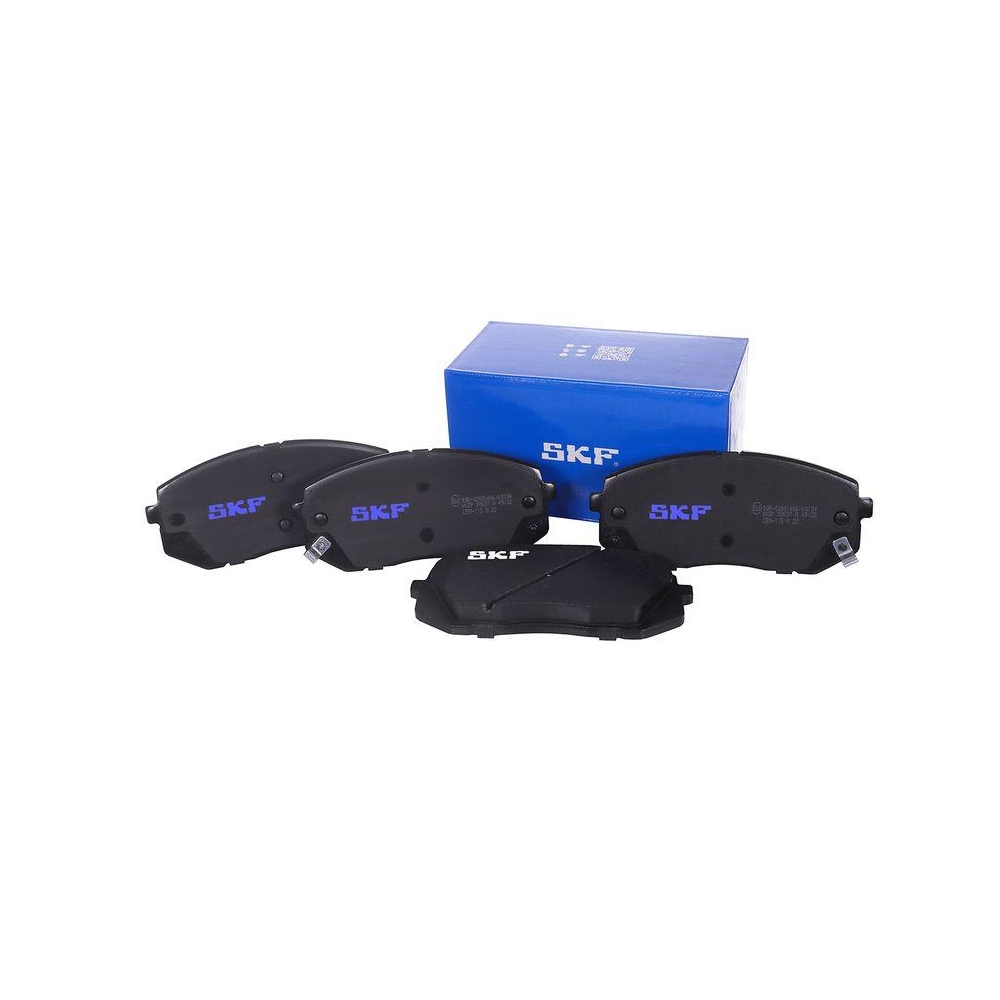 Bremsbelagsatz, Scheibenbremse SKF VKBP 80637 A f&uuml;r HYUNDAI KIA, Vorderachse