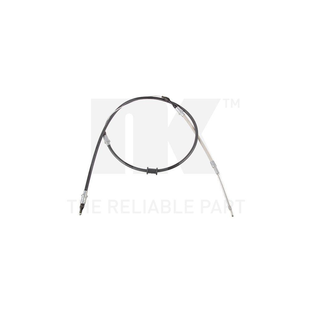 Seilzug, Feststellbremse NK 903654 f&uuml;r OPEL VAUXHALL, hinten rechts, rechts