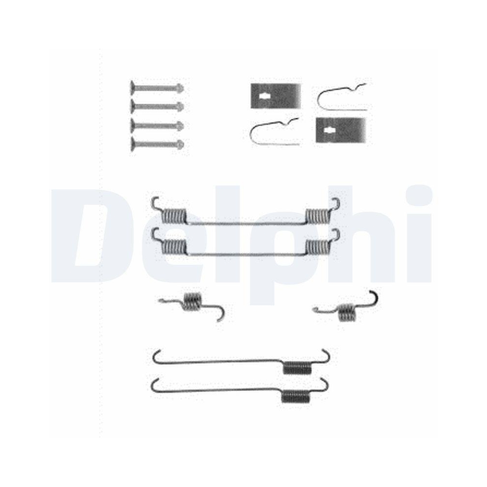 DELPHI LY1388 Zubeh&ouml;rsatz, Bremsbacken f&uuml;r, Hinterachse