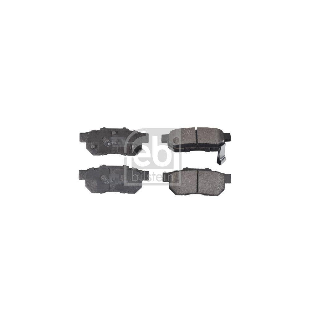 FEBI BILSTEIN Bremsbelagsatz, Scheibenbremse 116279 f&uuml;r HONDA, Hinterachse