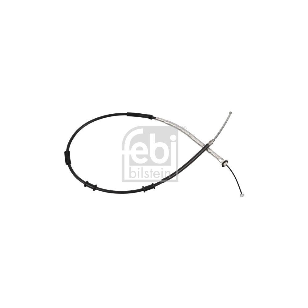 FEBI BILSTEIN Seilzug, Feststellbremse 101803 f&uuml;r FIAT, hinten links