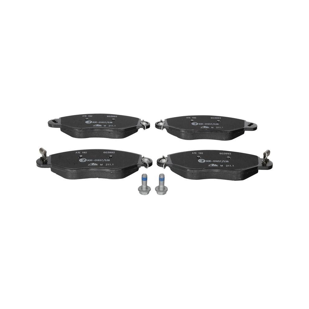 Bremsbelagsatz, Scheibenbremse ATE 13.0460-3992.2 f&uuml;r FORD, Vorderachse