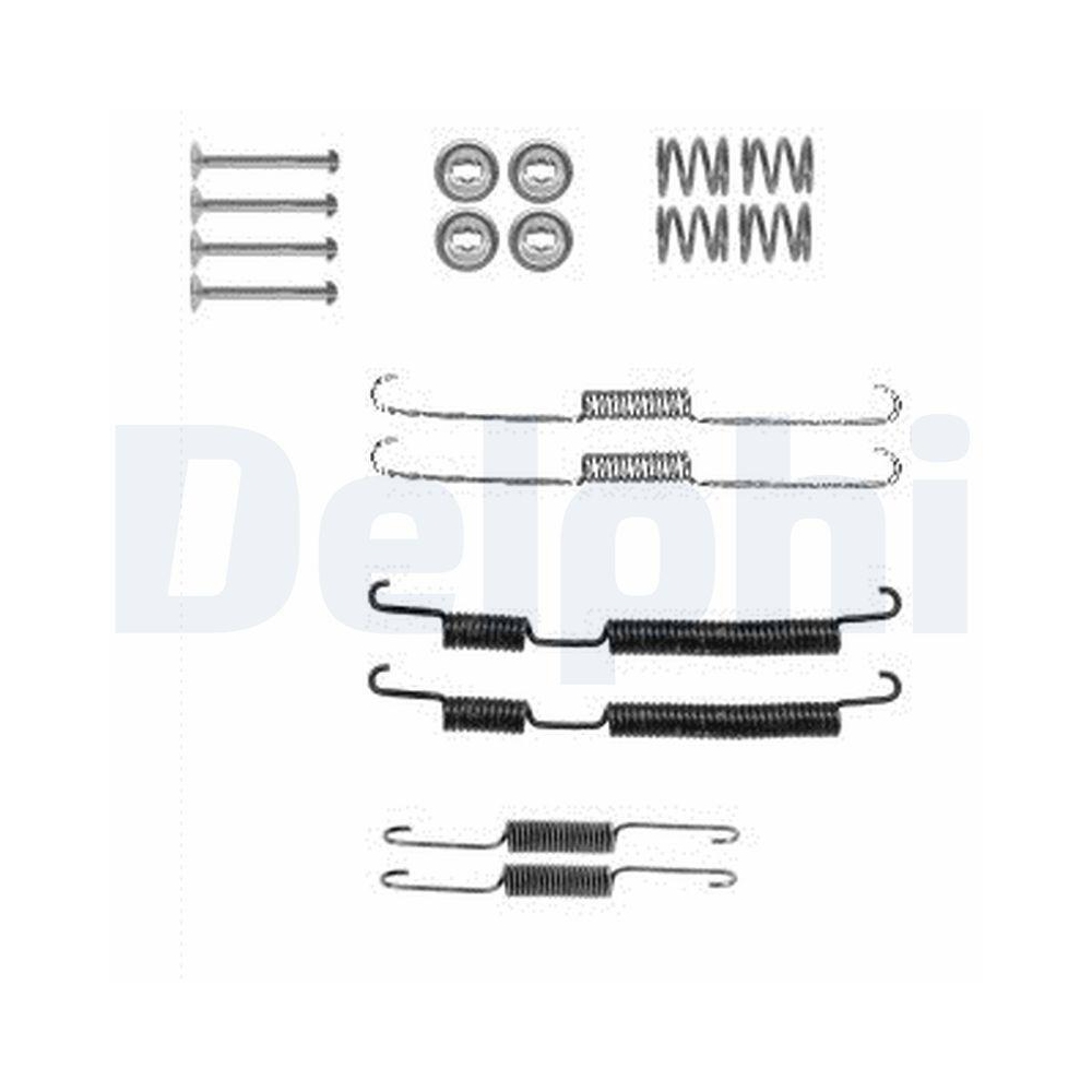 DELPHI LY1390 Zubeh&ouml;rsatz, Bremsbacken f&uuml;r, Hinterachse