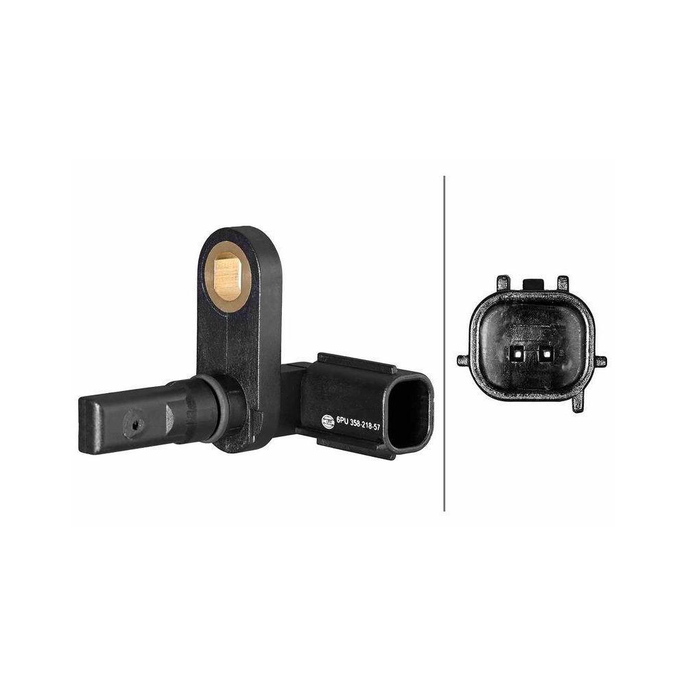 HELLA Sensor, Raddrehzahl 6PU 358 218-571 f&uuml;r TOYOTA, Vorderachse