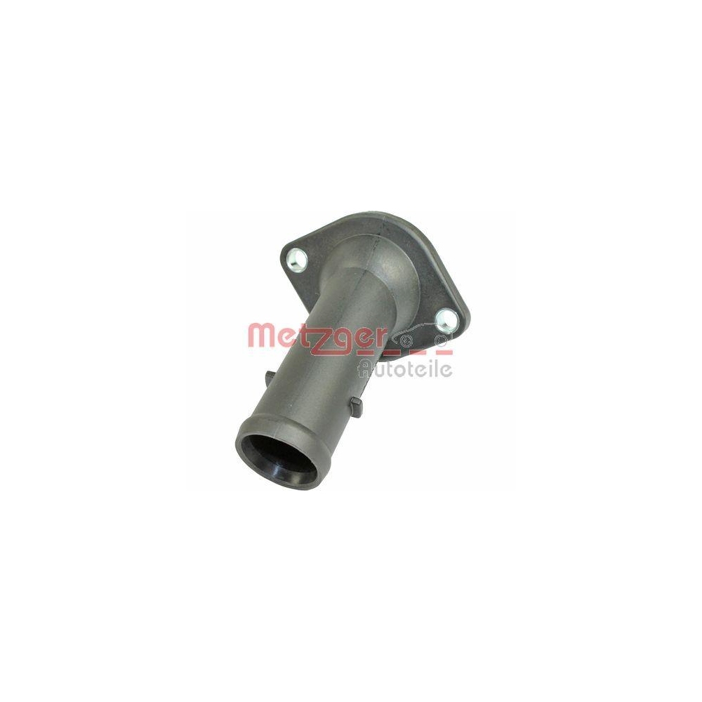 K&uuml;hlmittelflansch METZGER 4010140 f&uuml;r VAG, Motorblock, Thermostat, links
