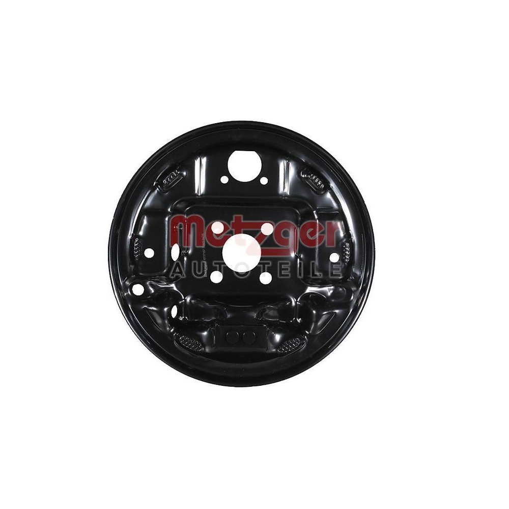 Bremstr&auml;gerplatte METZGER AUTOTEILE 6117107 f&uuml;r NISSAN, Hinterachse links